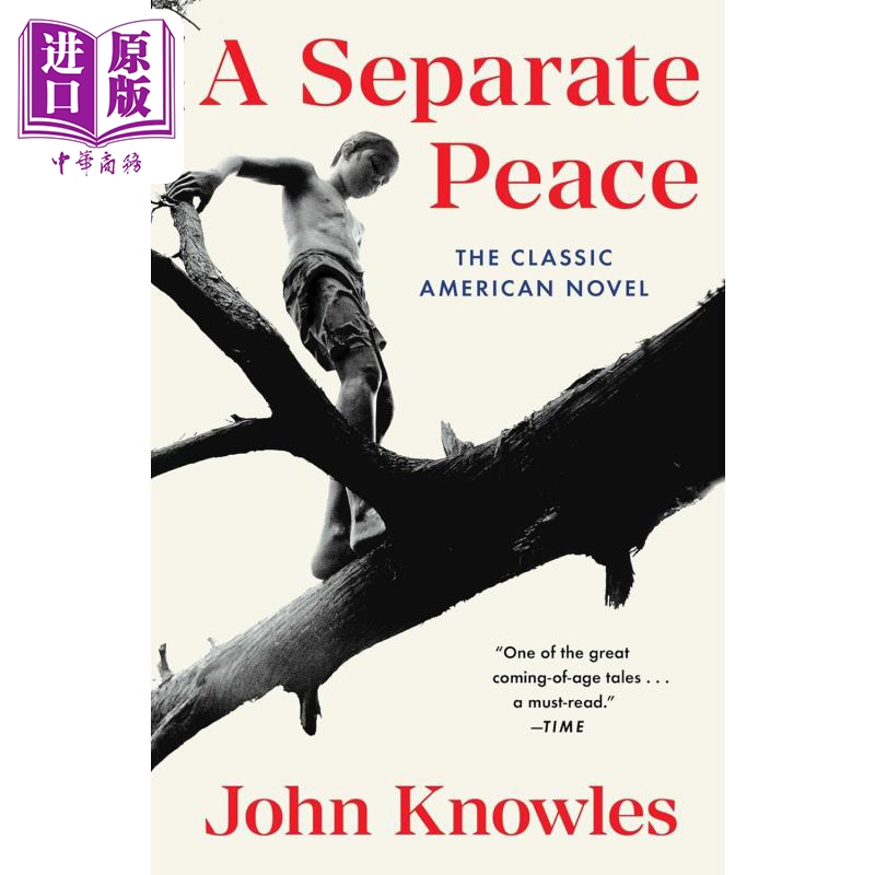 现货 小说 独自和解 A Separate Peace by John Knowles【中商原版】英文原版