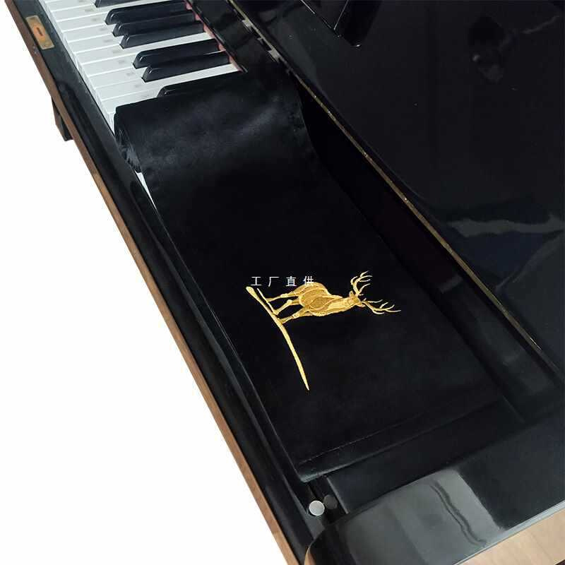 钢琴键盘防尘布键盘尼88键三角立式电钢琴盖布巾琴键布罩通用