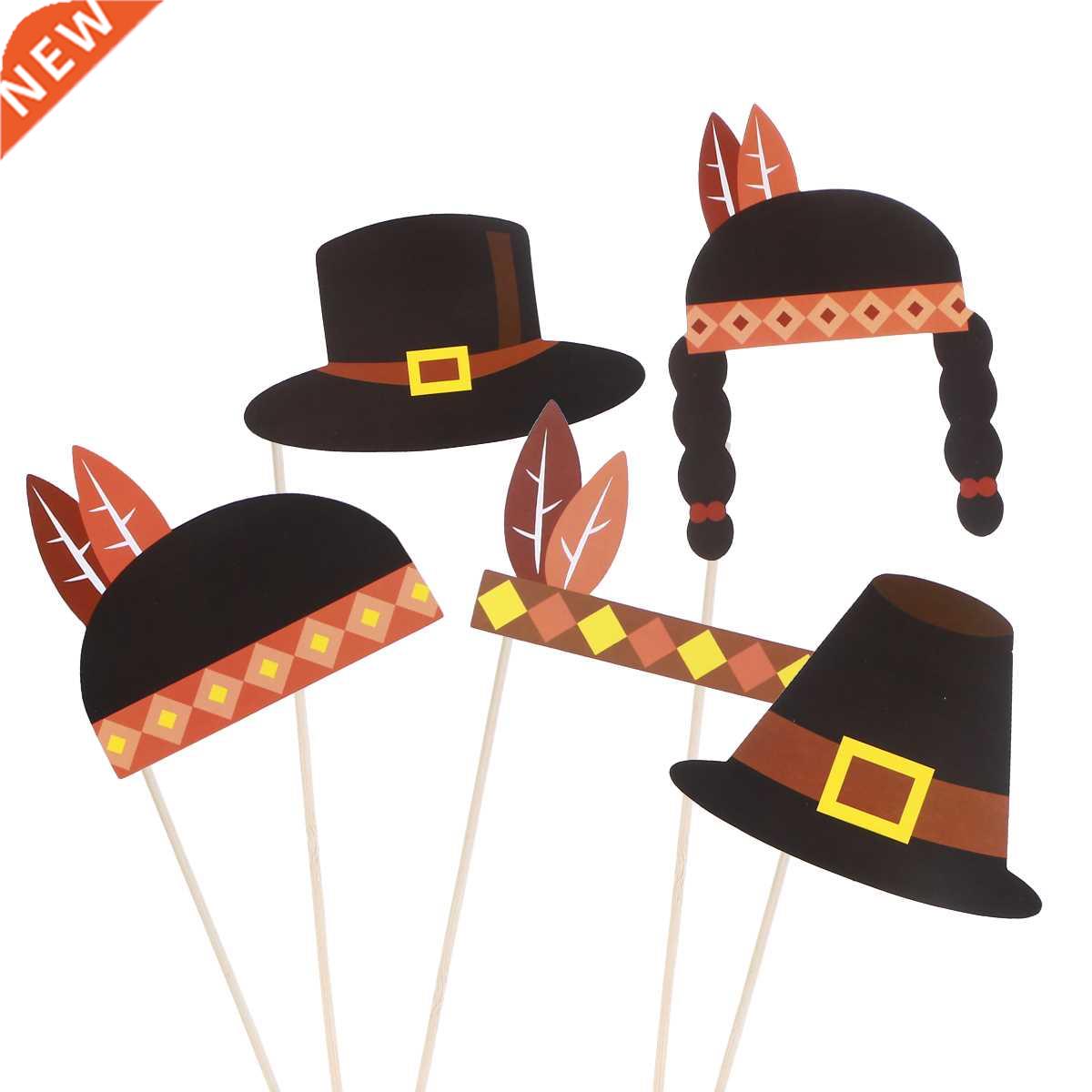 29pcs Thanksgiving Photo Booth Props Happy Thanksgiving