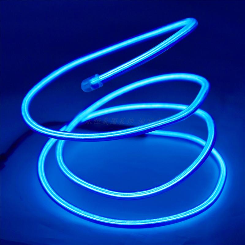 可塑形el冷光线发光线DIY模型夜光条氛围装饰灯荧光线可弯曲灯条