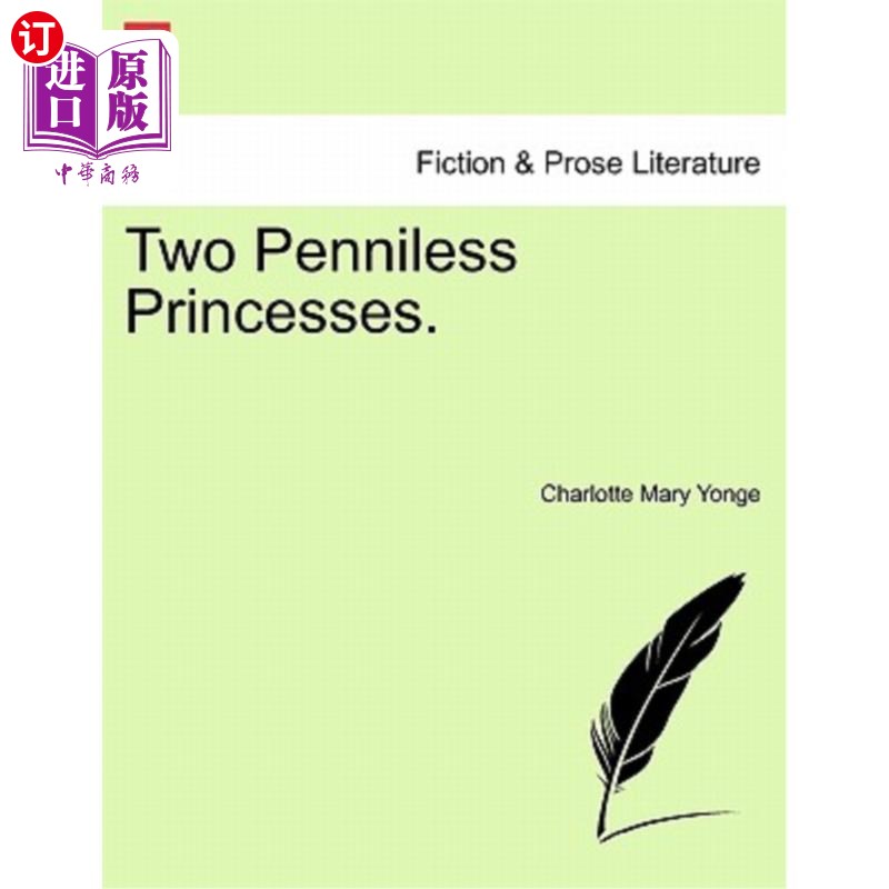 海外直订Two Penniless Princesses. 两个身无分文的公主。