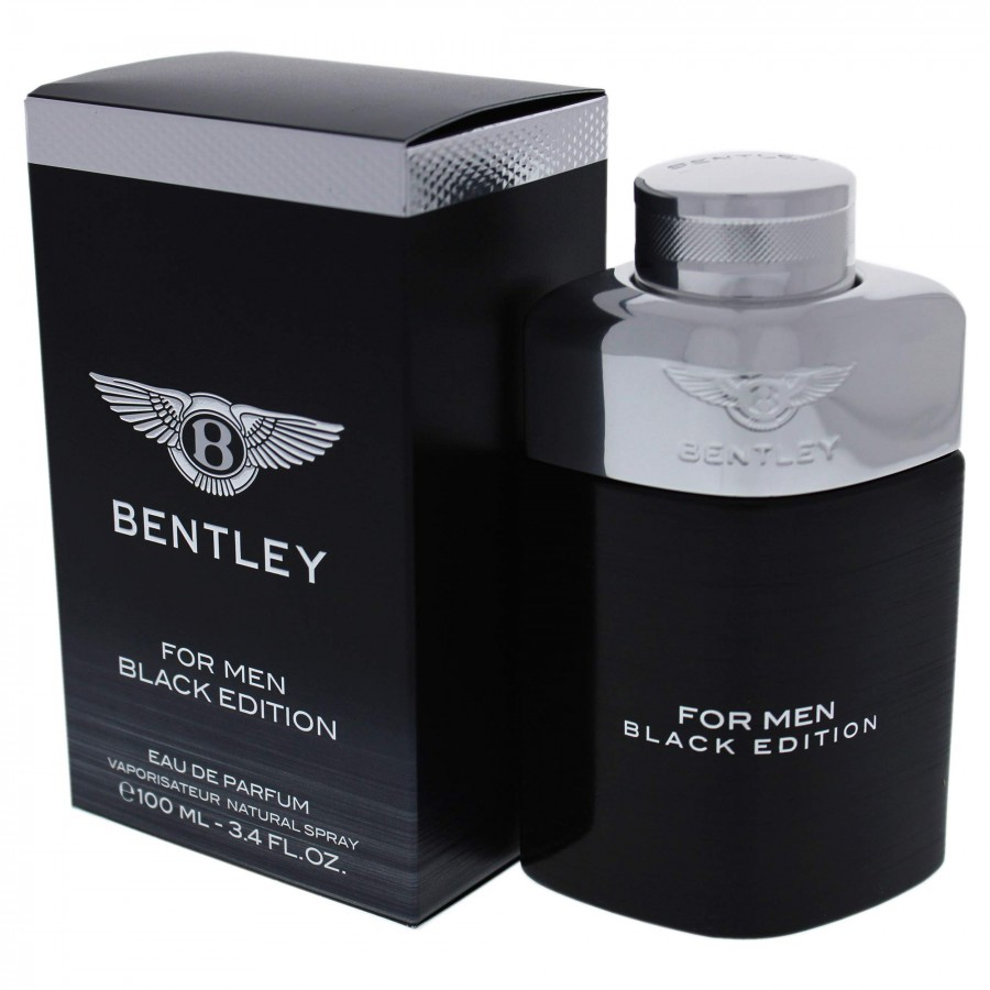 Bentley宾利For Men Absolute黑色尊爵银色爵士男士淡香水100ml