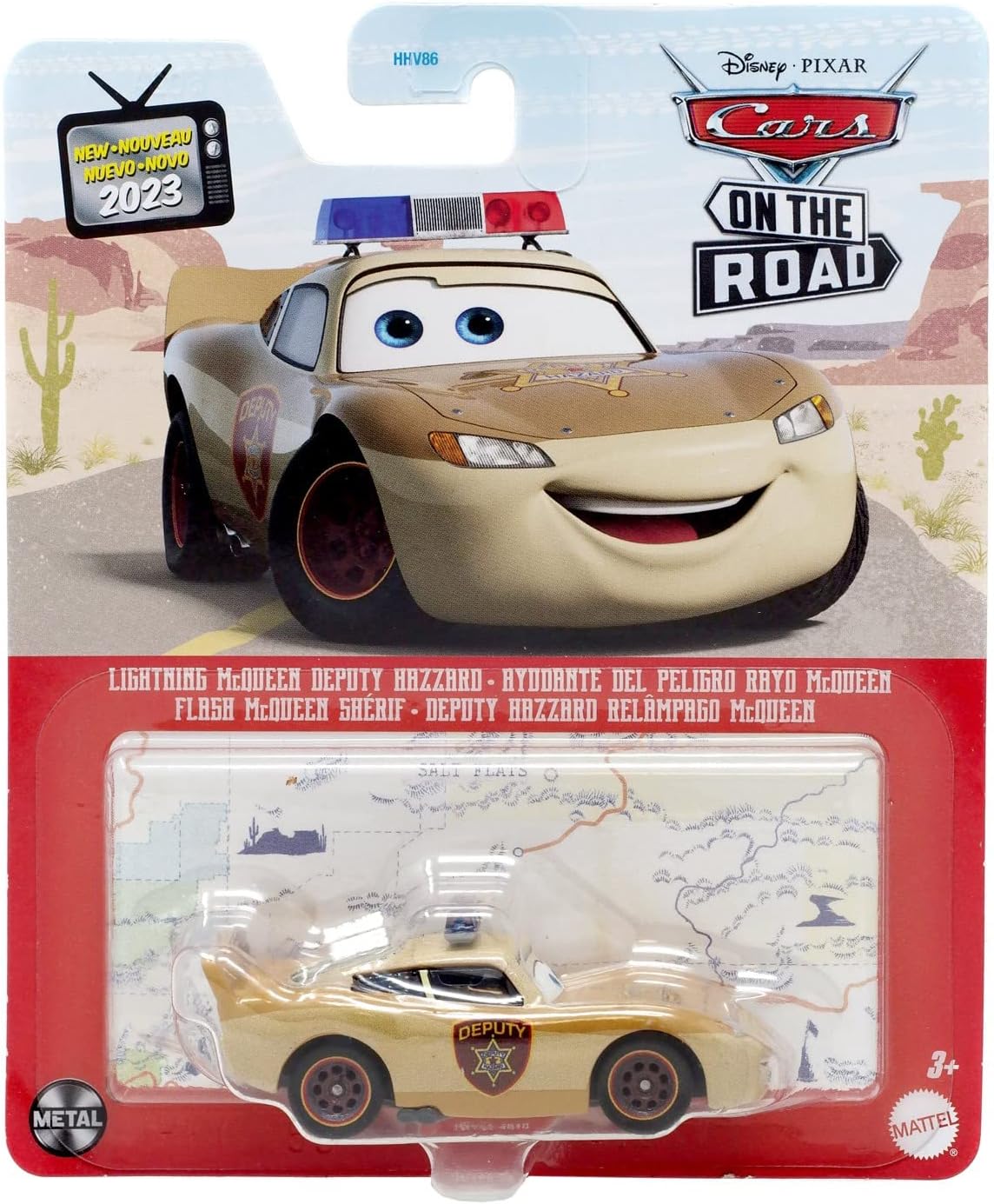 2023 美泰 Pixar Cars 汽车总动员 玩具合金车辆模型系列 CE盒