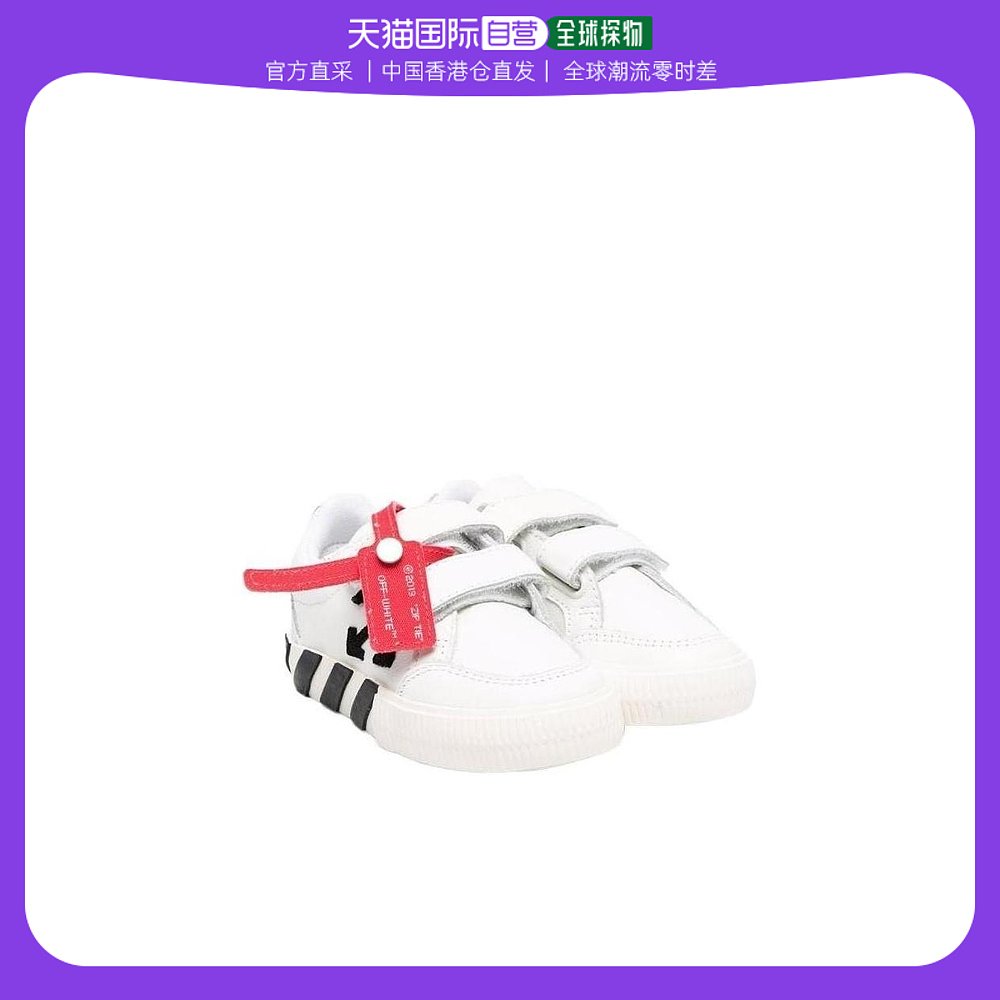香港直邮潮奢 Off-White 女童logo标志低帮运动鞋童鞋