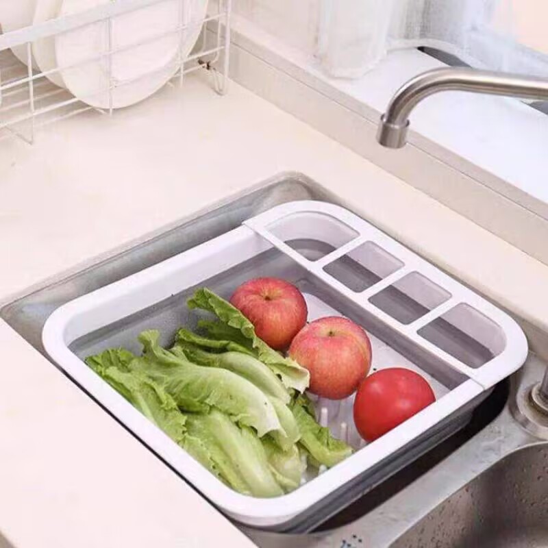 沥水碗篮厨子房折叠物置架餐具沥水收盒碗筷纳DXJ筷盒