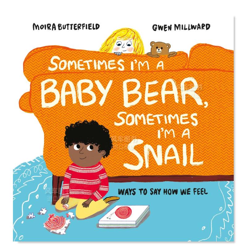 【预 售】有时我是一只熊宝宝,有时我是一只蜗牛 英文童书 Sometimes I’m a Baby Bear, Sometimes I’m a Snail