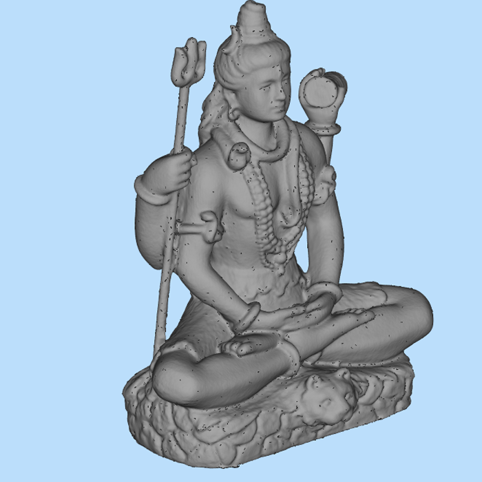 印度佛像 希瓦大神（Shiva） 雕塑01210112三维图纸（STL格式）