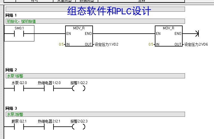 水肥一体机S7-200控制程序代做PLC梯形图程序设计代做io表接线图