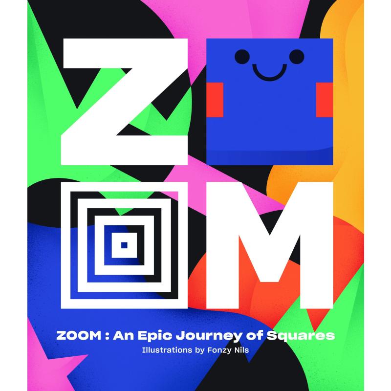 Zoom-An Epic Journey Through Squares穿越方形的史诗之旅 英文原版