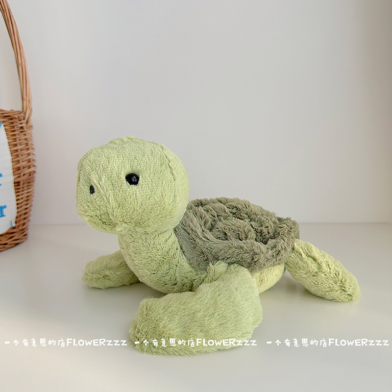 北欧可爱小乌龟公仔毛绒玩具儿童安抚玩偶柔软治愈海龟生日礼物女