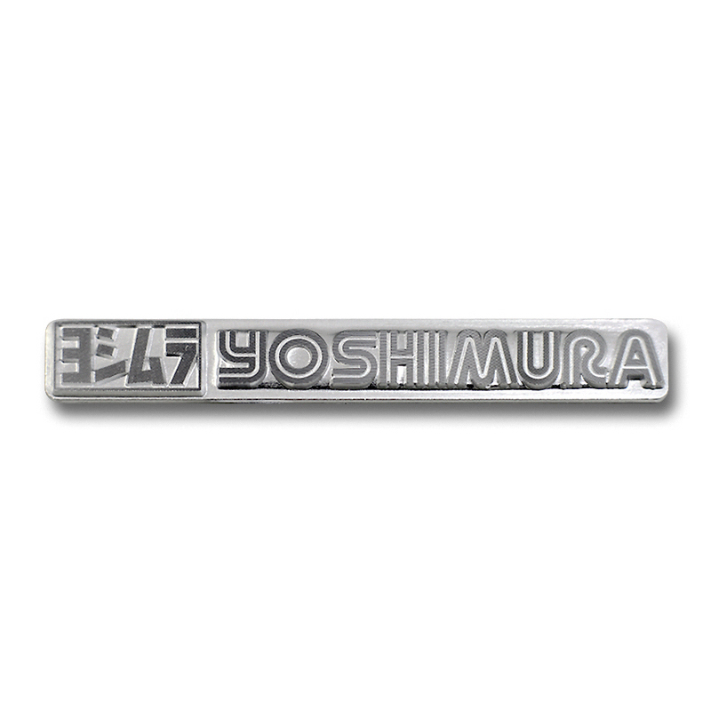 日本 YOSHIMURA LOGO标志铝合金车身油箱排气管铭牌 吉村