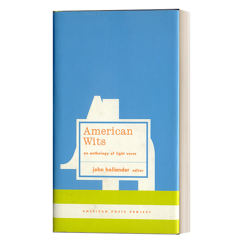 英文原版 American Wits An Anthology of Light Verse 美国智慧 打油诗选集 精装美国文库 John Hollander 英文版 进口英语书籍