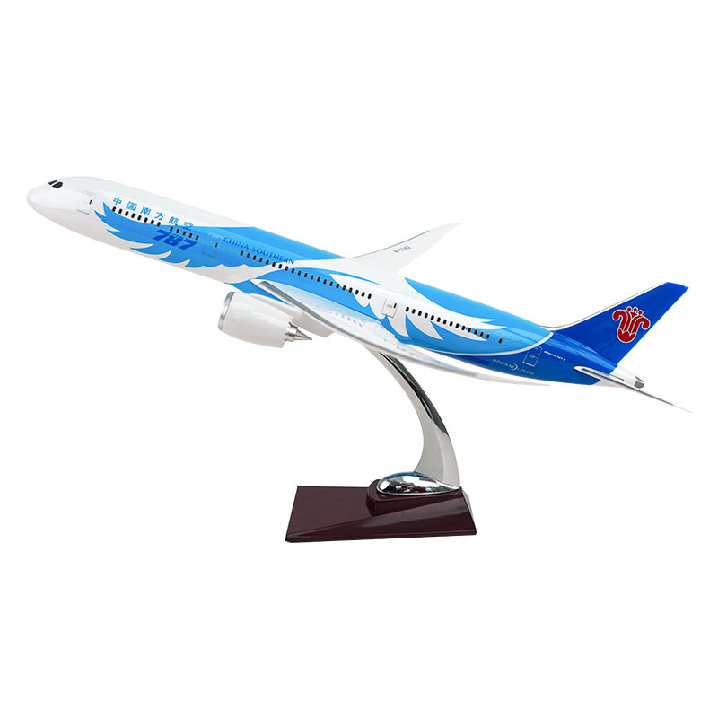 南航官方飞机模型波音787机模16厘米民航客机高仿真工艺品摆件