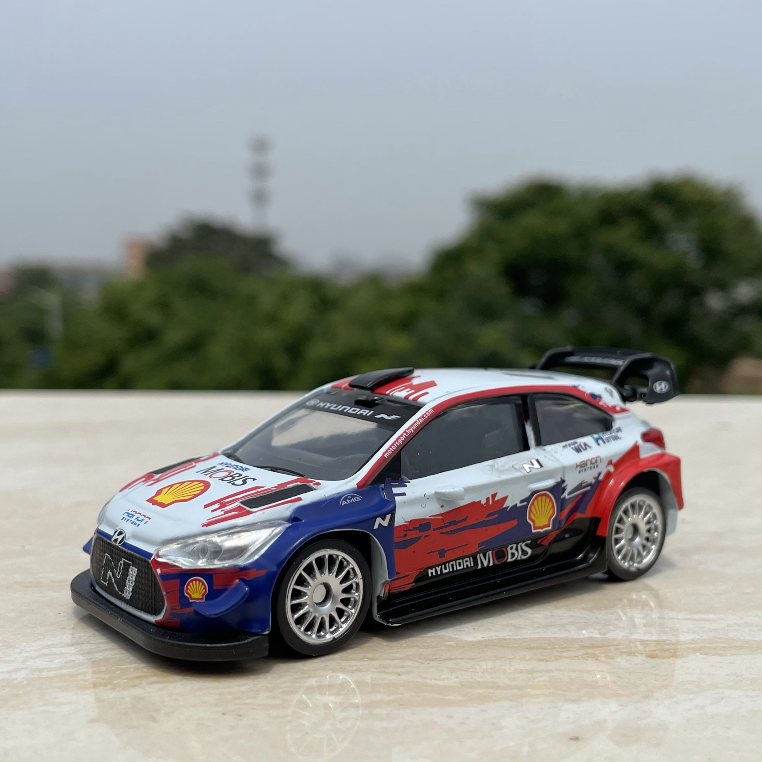 1:43现代i20 WRC 合金汽车模型