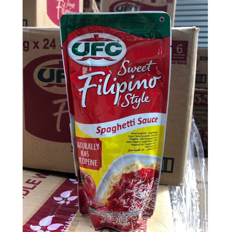 菲律宾原装进口UFC意大利面酱spaghetti sauce番茄和罗勒风味250g