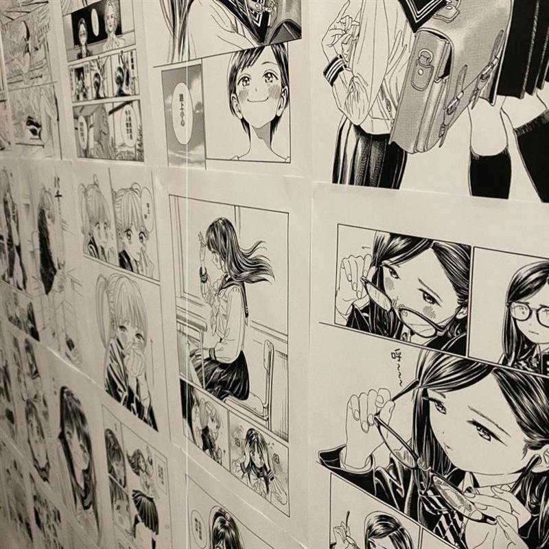 日系漫画壁纸黑白