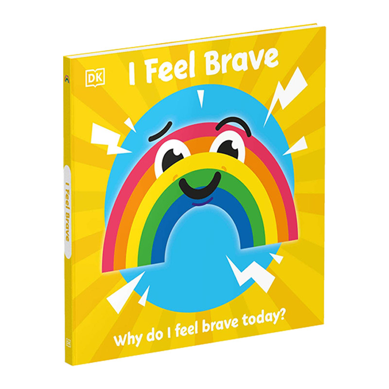 英文原版 First Emotions I Feel Brave DK启蒙表情包 我很勇敢 英文版 进口英语原版书籍儿童外文书