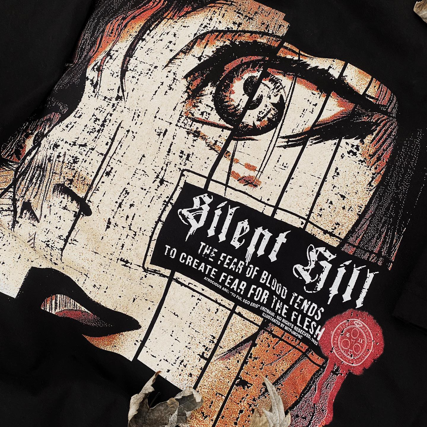 孤独星球动漫 Silent Hill 寂静岭shirt Anime vibe oversize短袖