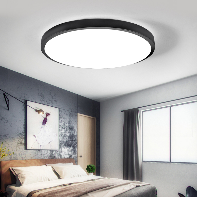 现代简约吸顶灯led灯具餐厅房间圆形家用大气2021年新款主卧室灯