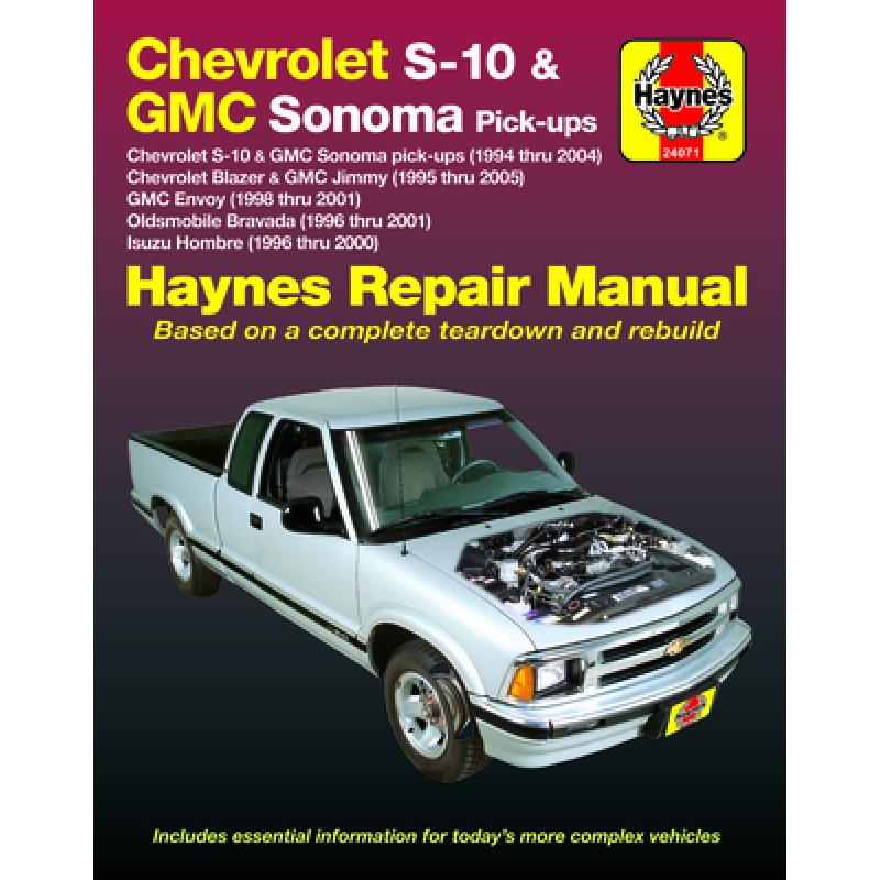 【4周达】Chevrolet S-10 & GMC Sonoma Pick-Ups (94-04). Includes S-10 Blazer & GMC Jimmy (95-05), GMC ... [9781620923276]