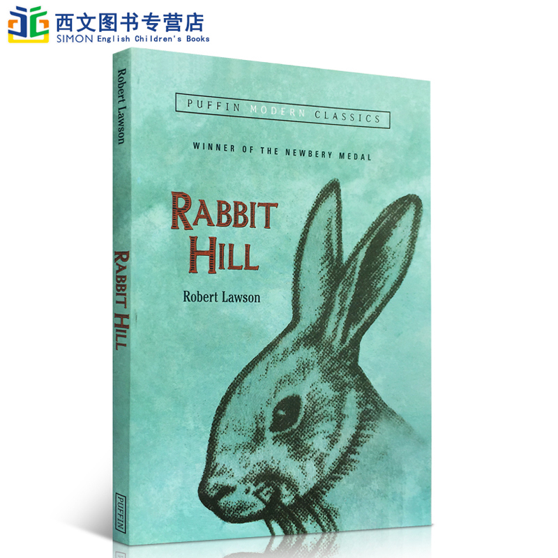 送音频英文原版绘本书 Rabbit Hill 兔子坡山坡 纽伯瑞儿童文学奖金奖作品 8-12岁中小学生阅读英语进阶正版进口童话故事书