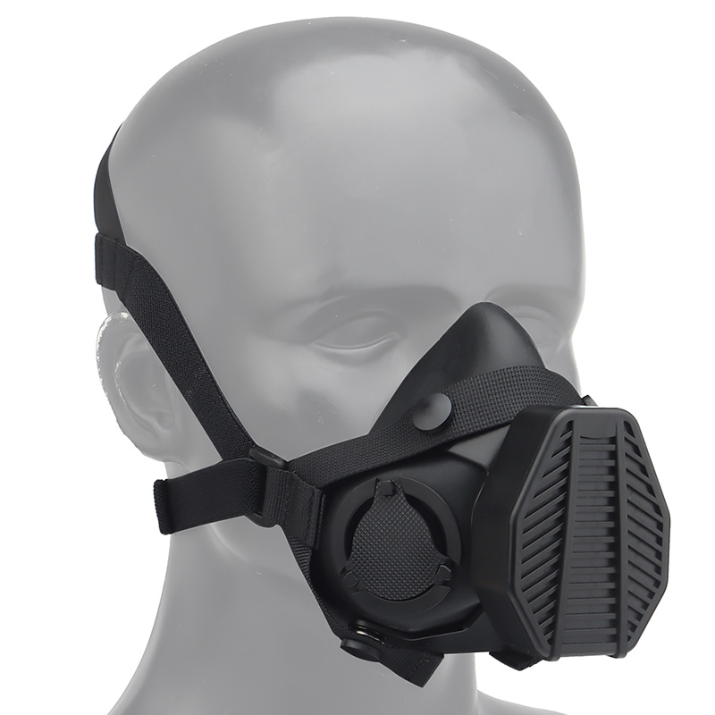 WST特种战术呼吸器面具头盔头戴双模式COSPLAY面罩影视道具护脸