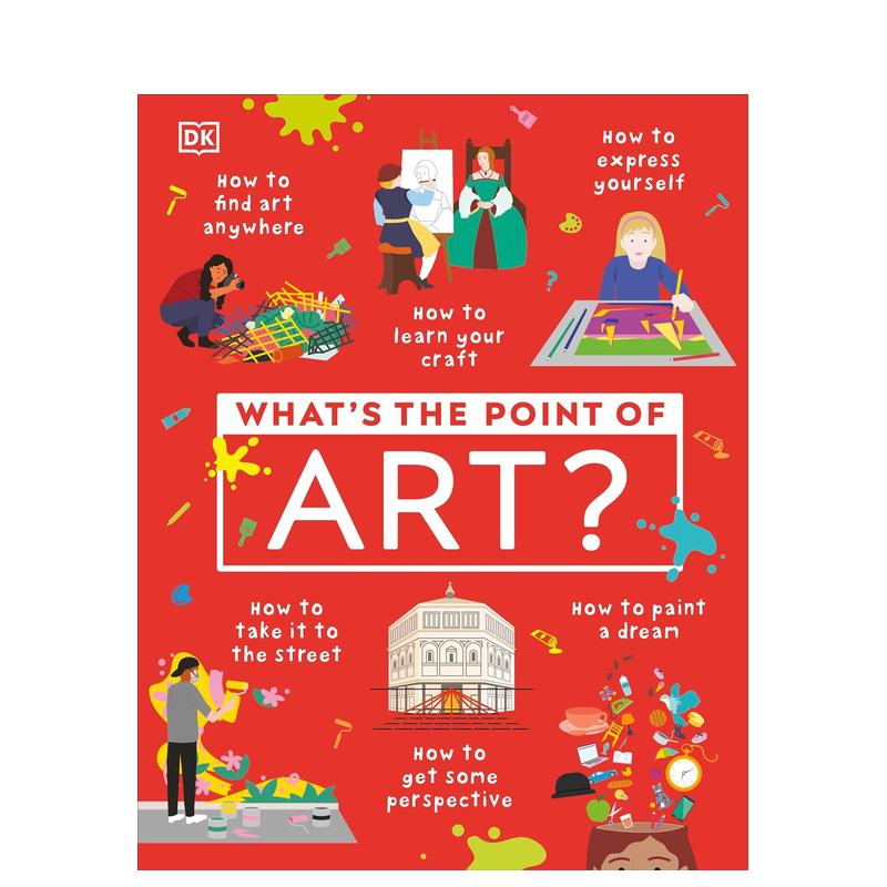 【预售】艺术的意义是什么？ What's the Point of Art? 原版英文青少年读物