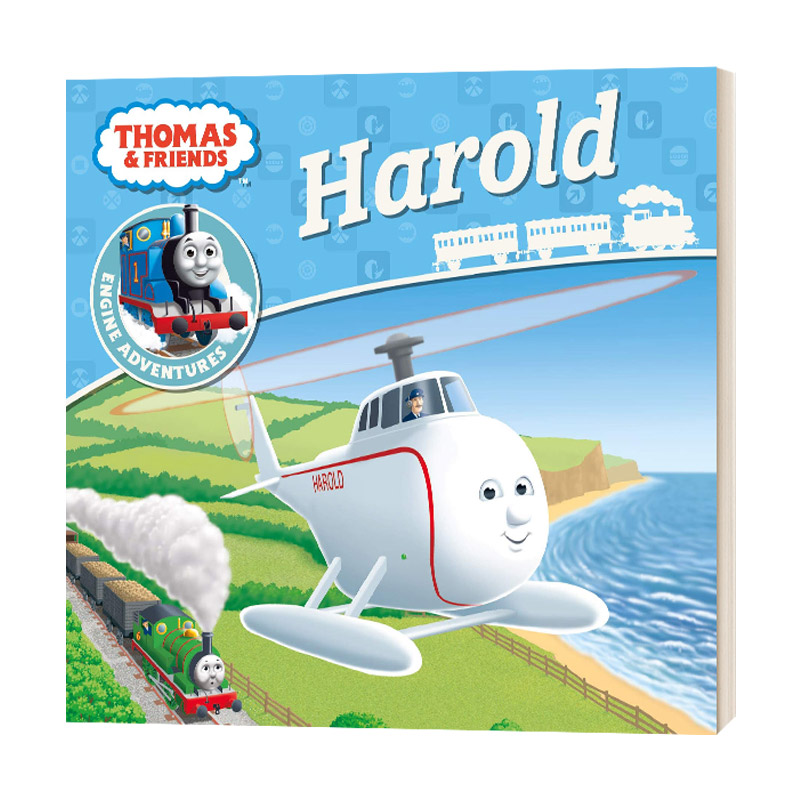 英文原版 Thomas & Friends Harold 托马斯和他的朋友们 哈罗德 绘本 英文版 进口英语原版书籍儿童图书