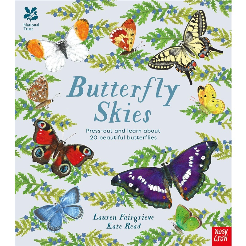 National Trust：Butterfly Skies  Press out  国民信托组织：蝴蝶天空