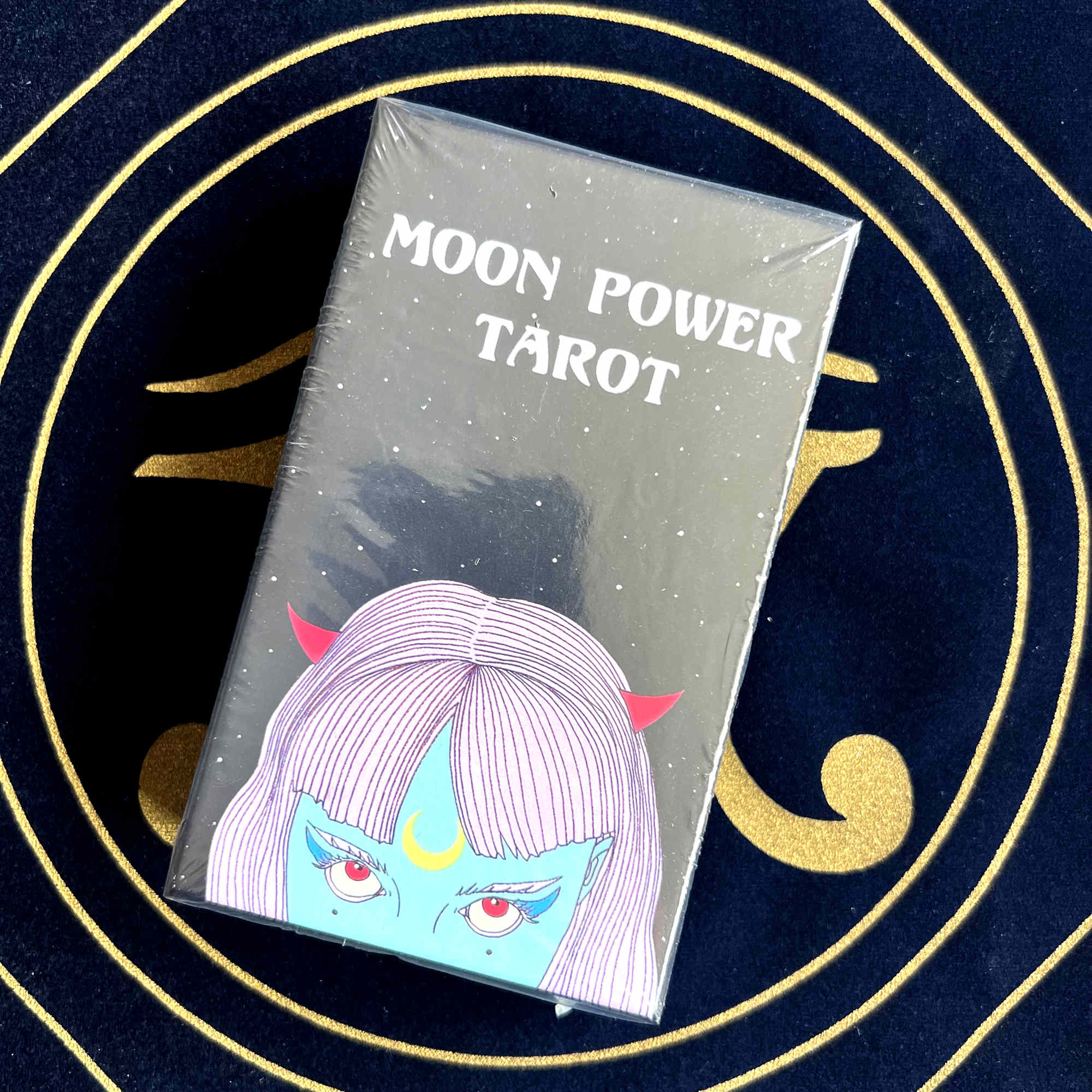 包邮 Moon Power Tarot 月亮力量塔罗牌 英文镀金边桌游卡牌