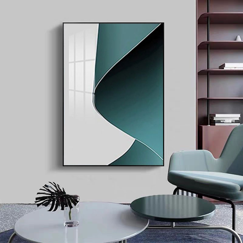 极简抽象装饰画现代简约客厅沙发背景墙面挂画高级感几何线条壁画