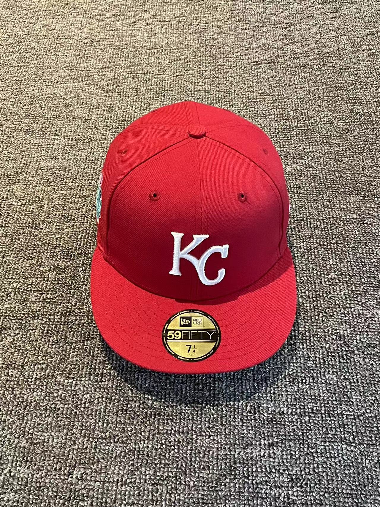 New Era 堪萨斯皇家 Kansas City Royals MLB 侧标 平檐 棒球帽