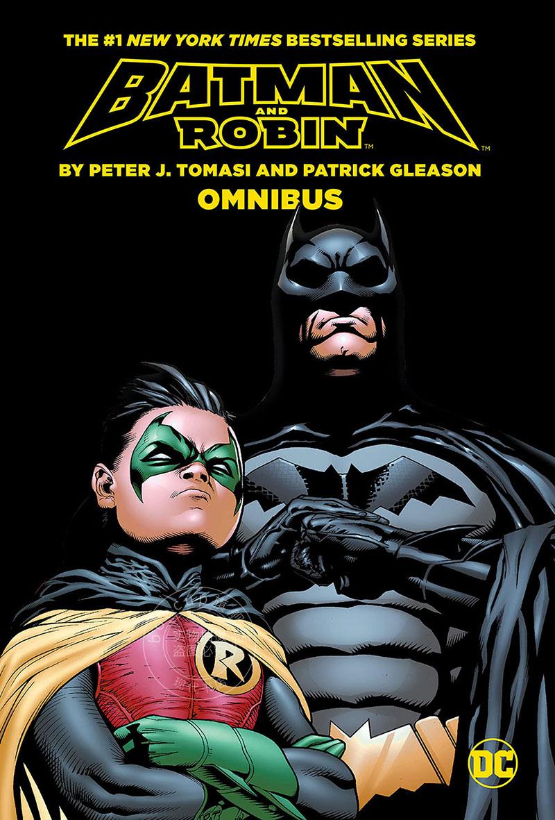 现货 蝙蝠侠与罗宾 全集 DC comics 英文原版 Batman & Robin By Tomasi and Gleason Omnibus (2023 Edition)