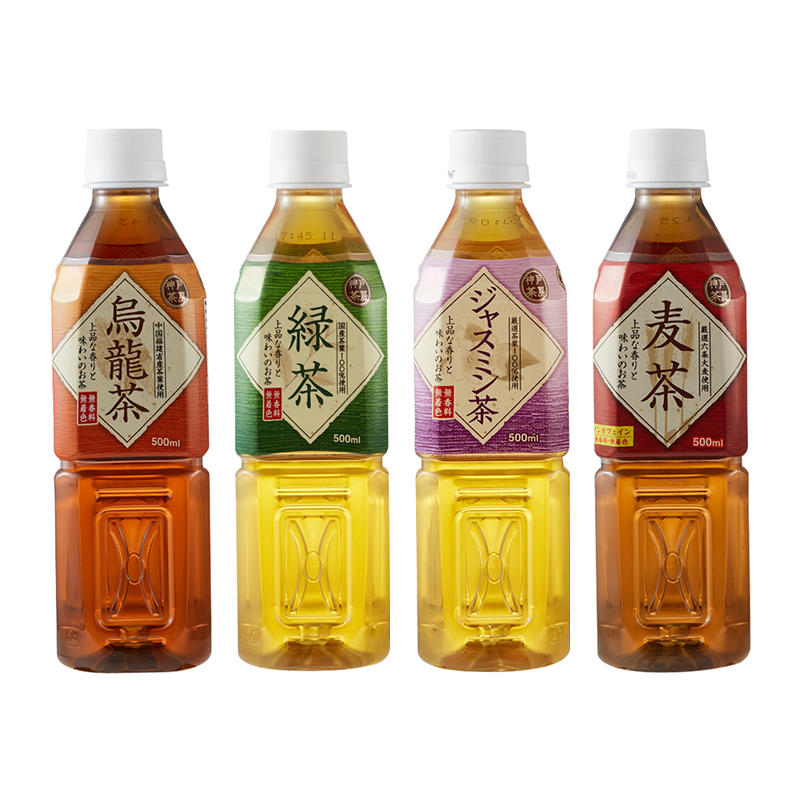 日本神户茶房系列500ml乌龙茶/绿茶/麦茶/茉莉花茶 你的专属味道