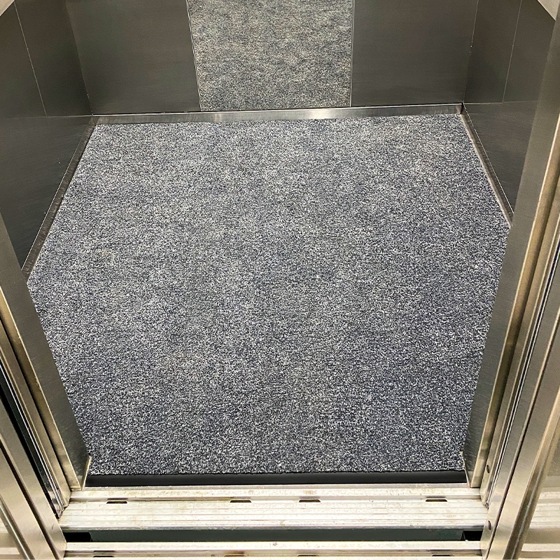 定制高端电梯轿厢专用地垫酒店吸水除尘地毯耐磨