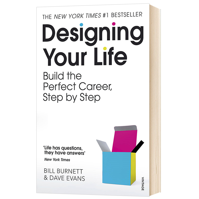 设计你的生活 英文原版 Designing Your Life 斯坦福大学人生设计课 个人规划书 实现人生价值 英文版进口英语纽约时报畅销书
