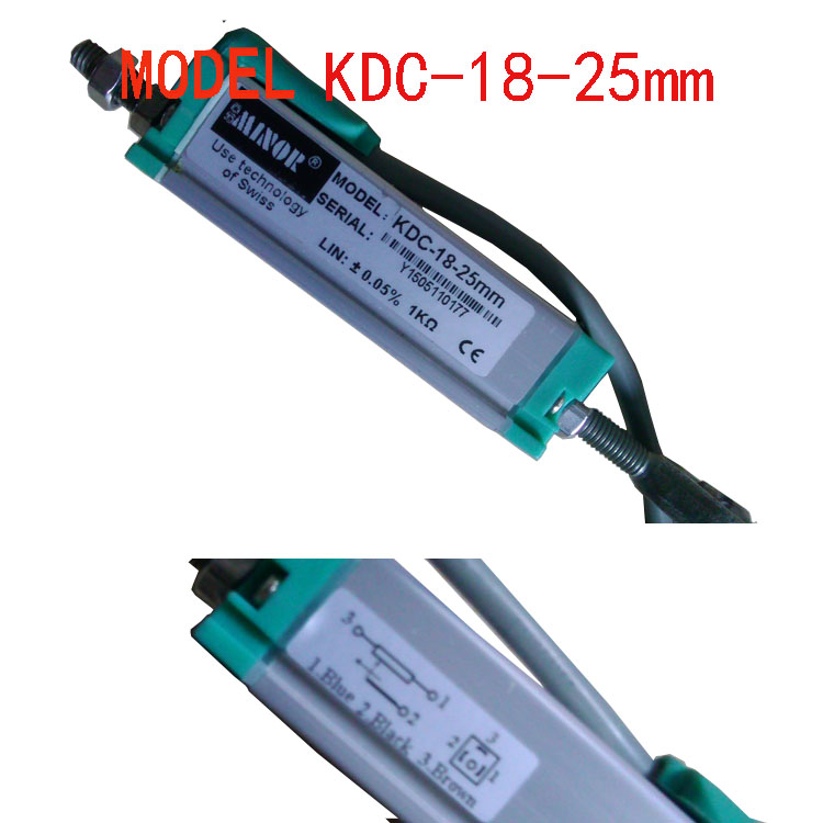 KDC-18-25MM铰链式位移传感器KDC-25机器人/陶瓷机械位置检测