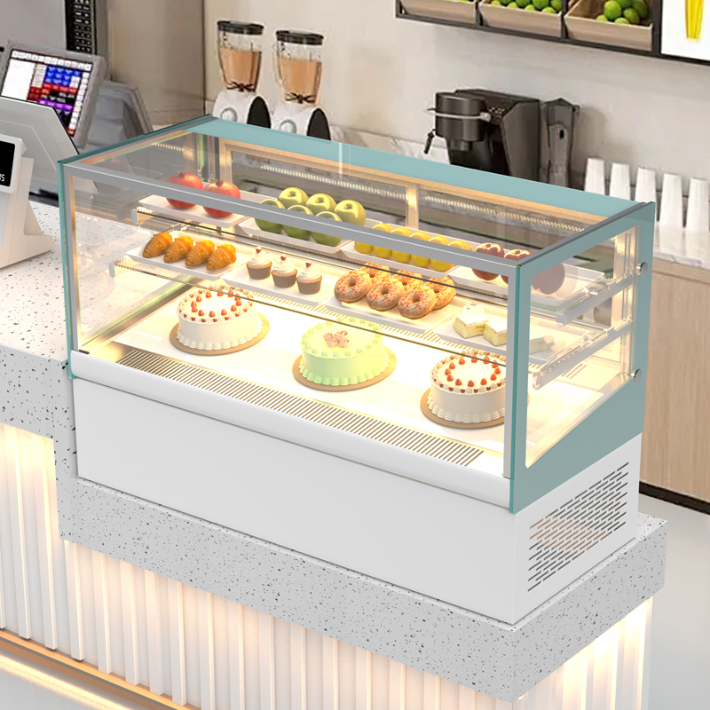 蛋糕展示柜商用直角冷藏蛋糕柜烘焙西点柜甜品柜冷藏柜风冷水果柜