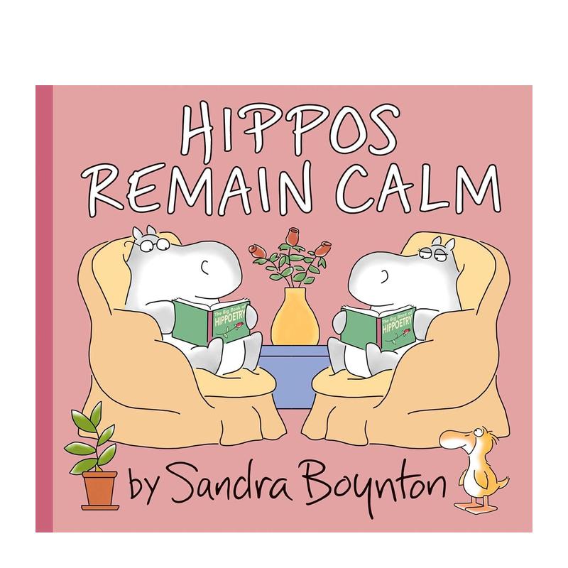 【预售】保持镇定的河马们！ Hippos Remain Calm 原版英文儿童绘本