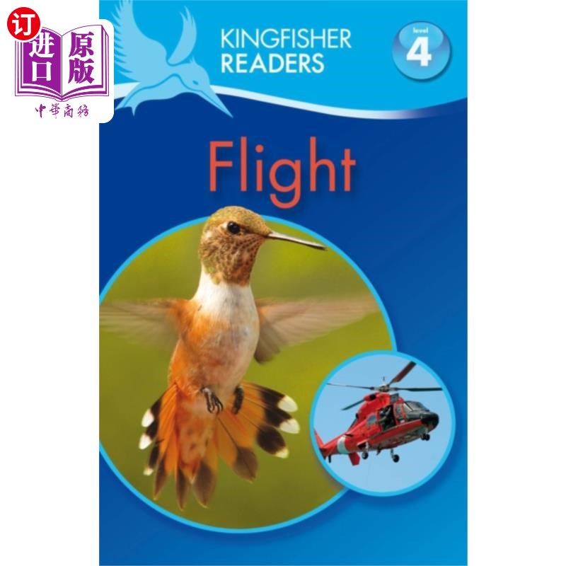 海外直订Kingfisher Readers: Flight (Level 4: Reading Alo... 翠鸟读者:飞行(第4级:独自阅读)