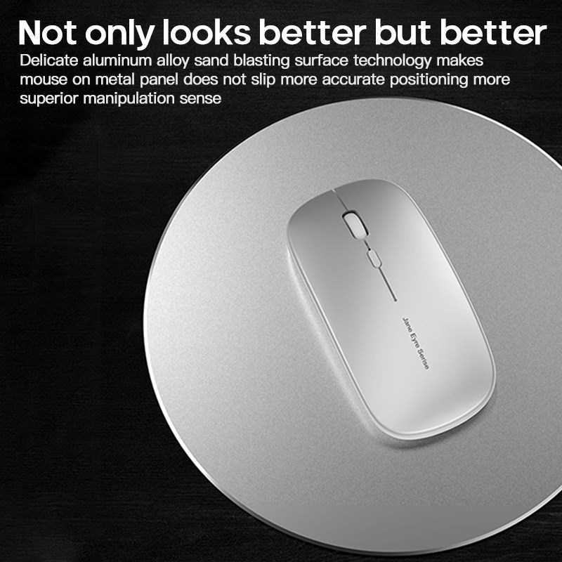 1pcs Aluminium Alloy Mouse Pad Non-slip Gaming Mouse Pad Com