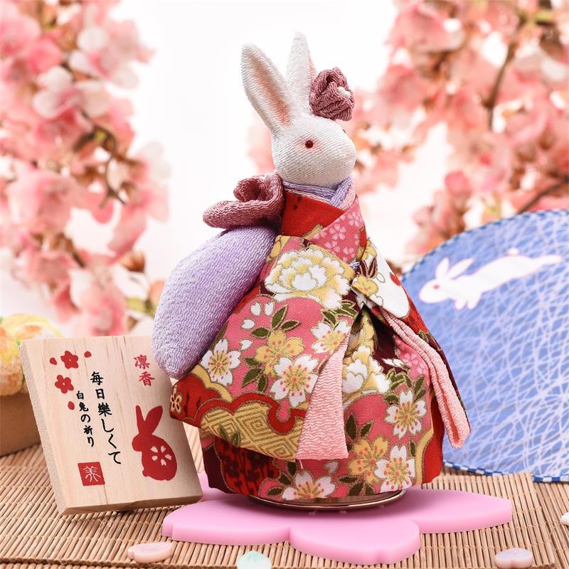 日本兔子小樽音乐盒春节情人节礼盒套装摆件伴手礼送女生生日礼物