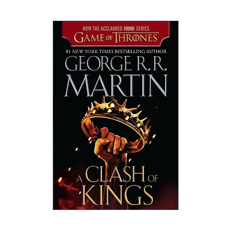 英文原版 A Clash of Kings HBO Tie-in Edition 冰与火之歌2 列王的纷争 电视剧版 英文版 进口英语原版书籍