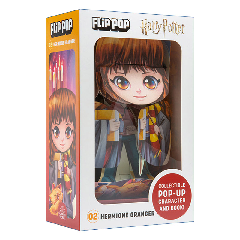 英文原版 Harry Potter Flip Pop: Hermione Granger 哈利波特立体书 赫敏格兰杰 英文版 进口英语原版书籍
