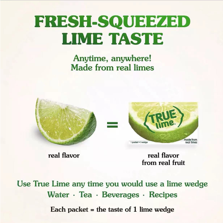 【U先试用装】美国True Citrus 柠檬固体饮料冲剂饮品速溶果汁粉