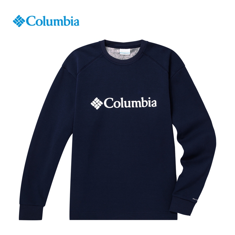 Columbia哥伦比亚男式户外秋冬内衣外套头热能保暖休闲卫衣AE8892