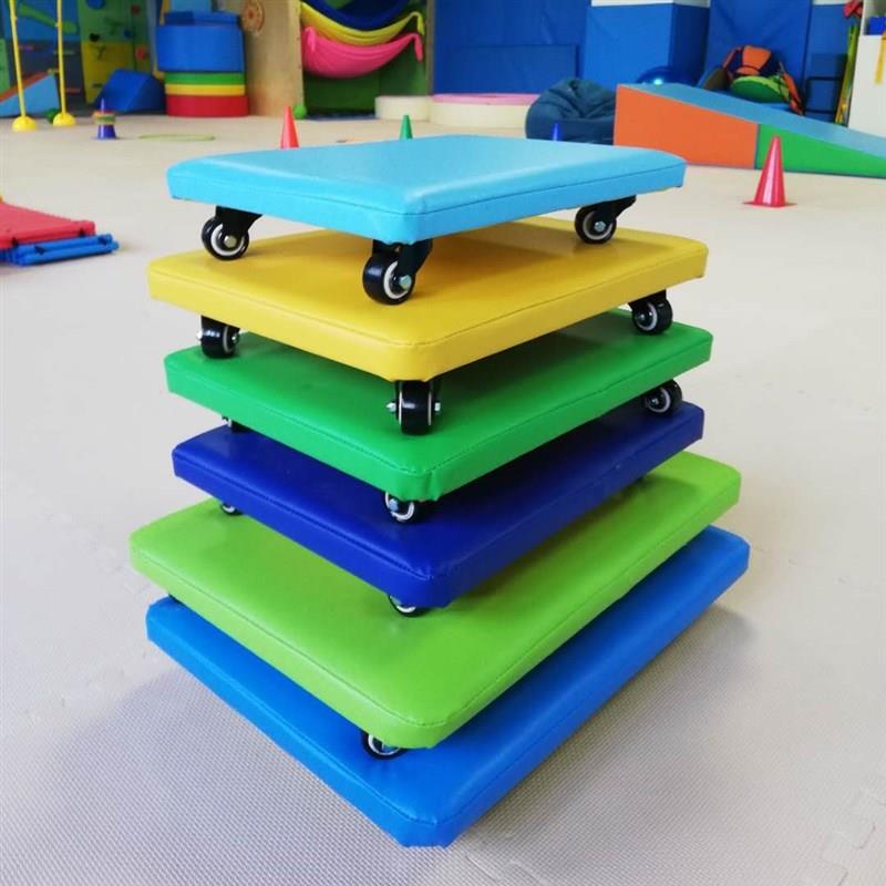感统训练器材滑车儿童早教家用滑板车幼儿园前庭平衡亲子训练玩具