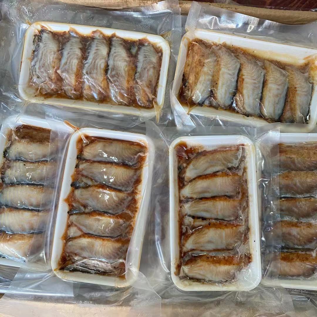 8克寿司鱼切片 寿司料理业务装 大片生仔鱼美味即食日式鳗鱼片8G