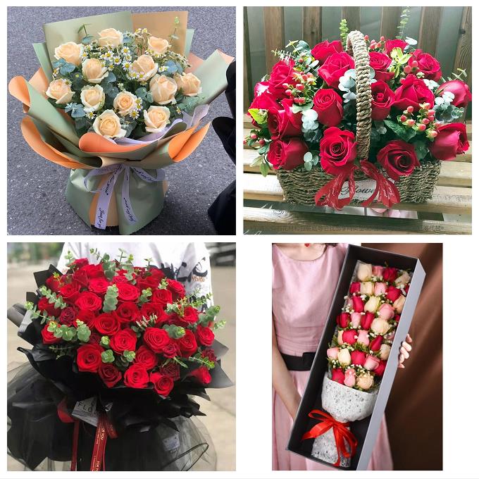 北京市顺义区石园空港双丰街道同城鲜花店送玫瑰表白男女朋友生日