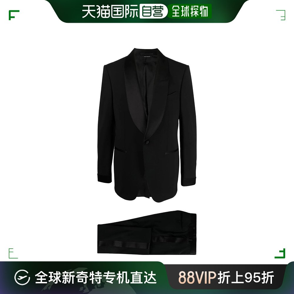 香港直邮潮奢 Tom Ford 汤姆 福特 男士 单排扣西装套装 2ESHT1WE